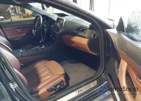 2014 BMW 650I Gran Coupe from USA, damaged, VIN WBA6B2C51ED129742